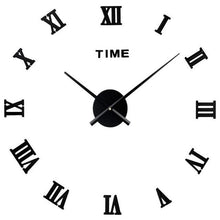 Load image into Gallery viewer, 3D Big Acrylic Mirror Wall Clock Quartz Watch Still Life Clocks Frameless Wall Clock 3D Surface Mirror Wall Clock Modern Design Large Mute Wall Watches Stickers for Living Room Bedroom Home Decorations Modern Home Decoration Living Room Stickers