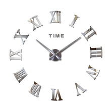 Load image into Gallery viewer, 3D Big Acrylic Mirror Wall Clock Quartz Watch Still Life Clocks Frameless Wall Clock 3D Surface Mirror Wall Clock Modern Design Large Mute Wall Watches Stickers for Living Room Bedroom Home Decorations Modern Home Decoration Living Room Stickers