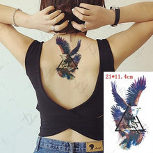 Load image into Gallery viewer, 3D Butterfly Waterproof Temporary Tattoo Sticker Snake Flowers Elegant Small Popular Tattoo For Womens Mens
