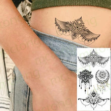 Load image into Gallery viewer, 3D Butterfly Waterproof Temporary Tattoo Sticker Snake Flowers Elegant Small Popular Tattoo For Womens Mens