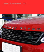 Load image into Gallery viewer, 3D Car Stickers Metal Alphabet Car Letters Numbers Decal Sticker, Metal Emblem Decal Logo Trim Badge Silver Black Badge Chrome Letters Numbers Logo Car Stickers Automobiles Plastic Car Letters Number Sticker 3D Emblem Accessories Stickers
