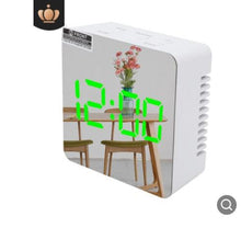 Load image into Gallery viewer, 3D Large LED Digital Wall Clock Date Time Celsius Nightlight Display Table Desktop Clocks 3D Digital Alarm Clock Modern Design LED Wall Desk Clocks 12/24H Time /Date/ Temperature Display Nightlight /Brightness Adjustable/ Alarm Clock For Living Room