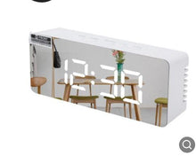 Load image into Gallery viewer, 3D Large LED Digital Wall Clock Date Time Celsius Nightlight Display Table Desktop Clocks 3D Digital Alarm Clock Modern Design LED Wall Desk Clocks 12/24H Time /Date/ Temperature Display Nightlight /Brightness Adjustable/ Alarm Clock For Living Room