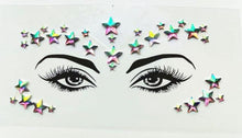 Load image into Gallery viewer, 3D Makeup Tattoo Face Gems Glitter Face Jewels Crystal Stickers Face Glitter for Festival Carnival Party