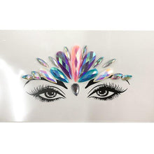 Load image into Gallery viewer, 3D Makeup Tattoo Face Gems Glitter Face Jewels Crystal Stickers Face Glitter for Festival Carnival Party
