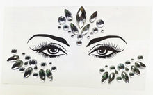 Load image into Gallery viewer, 3D Makeup Tattoo Face Gems Glitter Face Jewels Crystal Stickers Face Glitter for Festival Carnival Party
