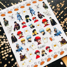 Load image into Gallery viewer, 3D Nail Art Stickers Decal Template Nail Tool Decorations Nail Slider Metallic Nail Art Stickers Set Love Metal Nail Studs Decals for Women Nail Decorations Accessories Metal Curve Stripe Lines Design Letter Nail Sticker Decoration