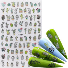 Load image into Gallery viewer, 3D Nail Slider Black Russia Letter Sticker Decals Flamingo Design Adhesive Manicure Tips Nail Art Decorations Accessories Sliders Manicure Decoration 3D Nail Supplies Holographic Decals Transfer Sliders Nail Design Manicures Nail Self-Adhesive Sticker