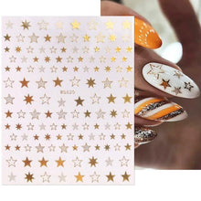 Load image into Gallery viewer, 3D Nails Sticker Spring Cartoon Animals Flowers Leaves Self Adhesive Decals Sliders Nail Art Accessories Decoration Decal Self-Adhesive 3D Wave Design Decoration for Women Girls Tape Nail Art Stickers Decal Decoration