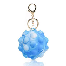 Load image into Gallery viewer, 3D Pop Ball Fidget Toy Keychain Stress Reliever For Children and Adults