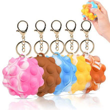 Load image into Gallery viewer, 3D Pop Ball Fidget Toy Keychain Stress Reliever For Children and Adults