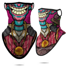 Load image into Gallery viewer, 3D Punisher Army Headband Sport Half Mask Face Cover Hunting Camping Bufandas Balaclava Bicycle Outdoor Balaclava Bandana UV Biker Cover Scarf Seamless Magic Headband Camouflage Neck Gaiter Face Cover Headwear Scarf Unisex Men Women Bandanas