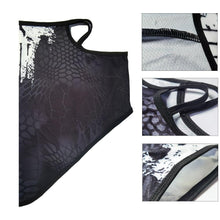 Load image into Gallery viewer, 3D Punisher Army Headband Sport Half Mask Face Cover Hunting Camping Bufandas Balaclava Bicycle Outdoor Balaclava Bandana UV Biker Cover Scarf Seamless Magic Headband Camouflage Neck Gaiter Face Cover Headwear Scarf Unisex Men Women Bandanas