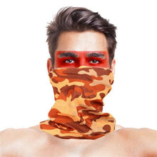 Load image into Gallery viewer, 3D Scarf Uniesx Men Women Bandanas Polyester Breathable Windproof Anti UV Neck Cover Camping Hiking Climbing Face Mask Headband Windproof Head Scarves Neck Warmer Cycling Camping Hiking Men Women Fashion Magic Scarves Turban Outdoor Headband Bandanas