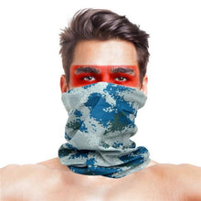 Load image into Gallery viewer, 3D Scarf Uniesx Men Women Bandanas Polyester Breathable Windproof Anti UV Neck Cover Camping Hiking Climbing Face Mask Headband Windproof Head Scarves Neck Warmer Cycling Camping Hiking Men Women Fashion Magic Scarves Turban Outdoor Headband Bandanas