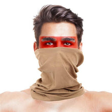 Load image into Gallery viewer, 3D Scarf Uniesx Men Women Bandanas Polyester Breathable Windproof Anti UV Neck Cover Camping Hiking Climbing Face Mask Headband Windproof Head Scarves Neck Warmer Cycling Camping Hiking Men Women Fashion Magic Scarves Turban Outdoor Headband Bandanas