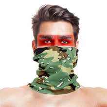 Load image into Gallery viewer, 3D Scarf Uniesx Men Women Bandanas Polyester Breathable Windproof Anti UV Neck Cover Camping Hiking Climbing Face Mask Headband Windproof Head Scarves Neck Warmer Cycling Camping Hiking Men Women Fashion Magic Scarves Turban Outdoor Headband Bandanas