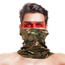 Load image into Gallery viewer, 3D Scarf Uniesx Men Women Bandanas Polyester Breathable Windproof Anti UV Neck Cover Camping Hiking Climbing Face Mask Headband Windproof Head Scarves Neck Warmer Cycling Camping Hiking Men Women Fashion Magic Scarves Turban Outdoor Headband Bandanas