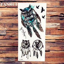 Load image into Gallery viewer, 3D Scorpion Temporary Tattoos Sticker Body Arm Waterproof Wolf Tattoo Realistic Style For Women Men
