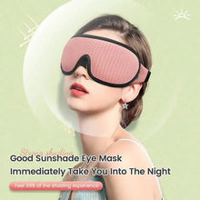 Load image into Gallery viewer, 3D Sleeping Mask 100% Blackout Blindfold Sleep Mask