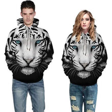 Load image into Gallery viewer, 3D Tiger Print Unisex Sweatshirts