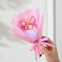 Load image into Gallery viewer, One Piece of a Creative Knitted Artificial Bouquet, Ideal for Gifts on Valentine'S Day And Mother'S Day, As Well As Small Christmas Presents And Home Decor Embellishments