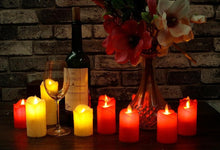 Load image into Gallery viewer, 3pcs Led Flameless Candle Flameless Candles Led Candles Battery Operated Candles Plastic Simulated flame LED Birthday Candle Lights Christmas Wedding Party Home Decoration