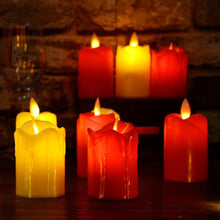 Load image into Gallery viewer, 3pcs Led Flameless Candle Flameless Candles Led Candles Battery Operated Candles Plastic Simulated flame LED Birthday Candle Lights Christmas Wedding Party Home Decoration
