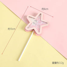 Load image into Gallery viewer, 3PCS Love Happy Birthday Cake Toppers Star Cupcake Toppers Cake Decorations Glitter Star Cupcake Picks White Cloud Toothpicks for Baby Shower Stars Cupcake Topper Flags For Wedding Kids Birthday Party Supplies Cake Decoration
