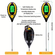 Load image into Gallery viewer, 4-in-1 Digital Soil Moisture Meter