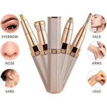 Load image into Gallery viewer, 4-in-1 Facial Electric Shaver for Women