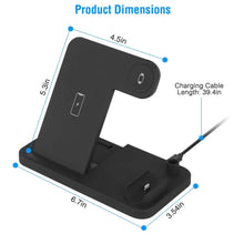 Load image into Gallery viewer, 4-in-1 Foldable Wireless Charger