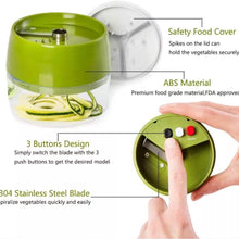 Load image into Gallery viewer, 4-in-1 Fruit Vegetable Slicer Adjustable Spiral Grater
