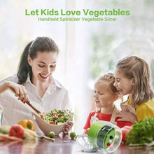 Load image into Gallery viewer, 4-in-1 Fruit Vegetable Slicer Adjustable Spiral Grater