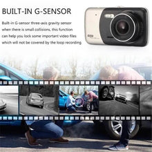Load image into Gallery viewer, 4 Inch FHD Screen Car Camera Car Dash Cam