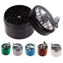 Load image into Gallery viewer, 4 Layer Tobacco Grinder Manual Metal Crusher