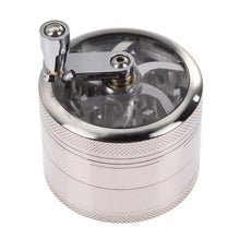 Load image into Gallery viewer, 4 Layer Tobacco Grinder Manual Metal Crusher