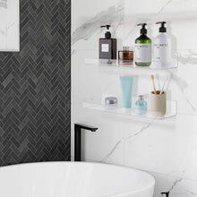 Load image into Gallery viewer, 4-Pack: 15 inches Clear Acrylic Floating Shelves with 2 Mounting Ways