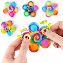 Load image into Gallery viewer, 4-Pack: Effacera Pop Fidget Spinner Toys
