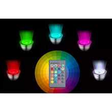 Load image into Gallery viewer, 4-Pack: Magic Light LED Light Bulb (E27 3W) with Remote - 16 Colors