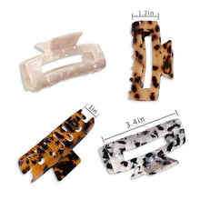 Load image into Gallery viewer, 4-Pack: MagicSky Hair Claw Clips