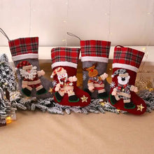 Load image into Gallery viewer, 4-Pack: New Style Creative Doll Christmas Socks