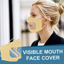 Load image into Gallery viewer, 4-Pack: Reusable Anti Dust Unisex Smile Mouth Face Mask