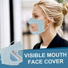 Load image into Gallery viewer, 4-Pack: Reusable Anti Dust Unisex Smile Mouth Face Mask