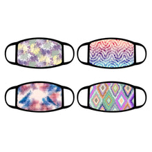 Load image into Gallery viewer, 4-Pack: Reusable Cotton Face Mask