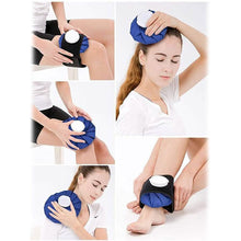 Load image into Gallery viewer, 4-Pack: Reusable Ice Pack Hot Water Bag
