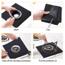 Load image into Gallery viewer, 4-Pack: Reusable Nonstick Overtop Burner Protector Liner