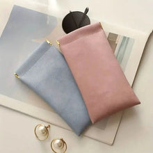 Load image into Gallery viewer, 4-Pack: Soft PU Leather Reading Glasses Bag