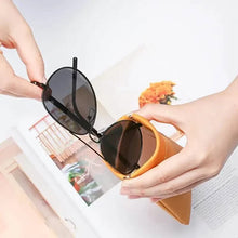 Load image into Gallery viewer, 4-Pack: Soft PU Leather Reading Glasses Bag