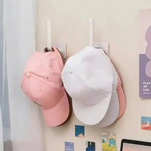 Load image into Gallery viewer, 4-Pack: Wall Hat Rack, L-Shaped Storage Rack with Strong Adhesive